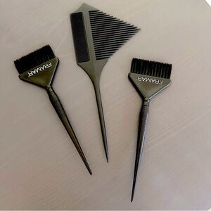 Framar Color Brush Set with Highlighting Comb